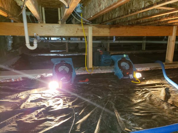 Crawlspace Water Removal in Cleveland